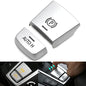 Handbrake Button Cover Trim Chrome Silver Parking Auto Hold Hand Brake Switch Buttons Sticker for BMW 528i 530i 535i 640i 740i 750i X3 X5 X6 F10 F07 F06 F12 F13 F01 F02 F25 F26 F15 F16