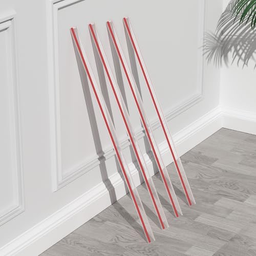 30x30mm Self Adhesive Corner Guard, 4pcs 31.5" Wall Corner Protector Strip, Flexible PVC Edge Trim, Peel and Stick Corner Protection for Furniture, Wall Edges & Table Corners - color: 4pack 31.5in /80cm, size: 31.5in /80cm