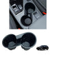 Cup Holder for Crosstrek 2024 2025 2026 Accessories Center Console Front Cup Holder Inserts TPE Durable Drink Holder Organizer for Crosstrek Black - size: for Crosstrek 2024-2026