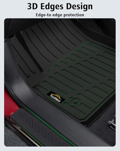 Floor Mats Custom Fit for Chevy Trailblazer FWD 2021-2025 2026 Trunk Mat with Backrest Mat All Weather TPE Cargo Liner Full Set for Chevrolet Trailblazer Accessories,Black (Upper Cargo Floor Mat) - size: For Chevy Trailblazer FWD 2021-2026