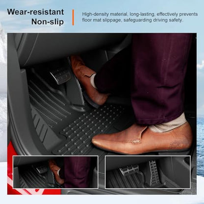powoq Floor Mat Compatible with 2020-2025 Kia Telluride Trunk Mat with Backrest Mat 3rd Row Replacement for 2020-2022 2023 2024 2025 Kia Telluride Accessories(Trunk Mat with Backrest Mat,Floor Mat) - size: Compatible with Kia Telluride | 2020-2025