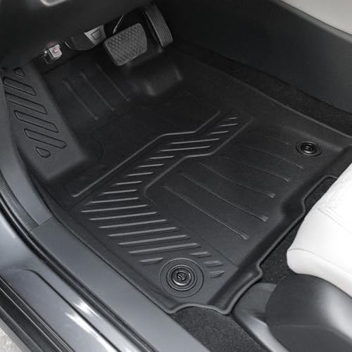 Floor Mats for Honda HR-V 2023-2026, All Weather Floor Mats Trunk Cargo Liner with Backrest Protectors and Door Sill Guards Accessories, Full Coverage Set - style: For Honda HR-V | 2023-2026