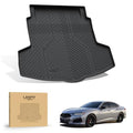 LASFIT Cargo Mat for Acura TLX 2021-2025 Sedan Custom Fit Trunk Mat Cargo Liner with Raised Edges, All Weather TPE Trunk Liner for Rear Cargo Area Protection, Black - size: 2021-2025 | For Acura TLX | Cargo Mats