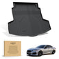 LASFIT Cargo Mat for Acura TLX 2021-2025 Sedan Custom Fit Trunk Mat Cargo Liner with Raised Edges, All Weather TPE Trunk Liner for Rear Cargo Area Protection, Black - size: 2021-2025 | For Acura TLX | Cargo Mats