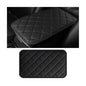 HZEL Car Center Console Cushion Pad, PU Leather Vehicle Armrest Protection Cover, Waterproof Automotive Interior Arm Rest Seat Box Mat Accessories, Universal for SUV, Sedan, Truck (Black) - color: Black