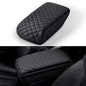 Center Console Armrest Cover Compatible with Toyota 4Runner 2010-2024 Accessories, Premium Leather Arm Rest Cover Pad, Car Middle Console Cover (Black) - size: 2010-2024 Toyota 4Runner
