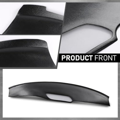 ALLGOOD Dash Cover Compatible with Pontiac Firebird 1993-1996, Dashboard Cover Dash Bezel Trim, Black - color: Black