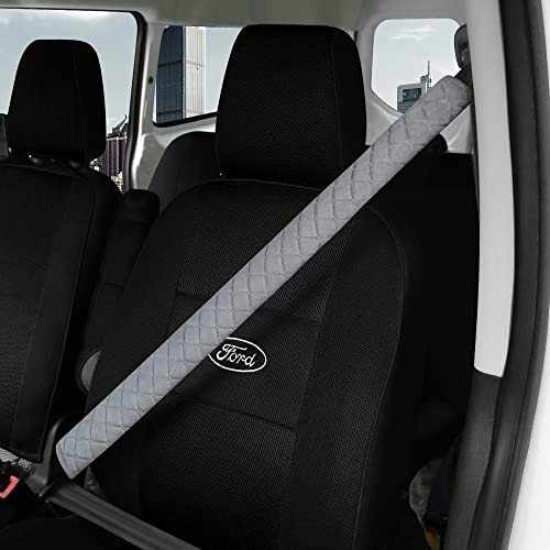 HighnessHwoo Extra Long Seatbelt Covers for Adults Kids Women & Men, Soft Car Seat Belt Strap Cushion for Sedan, SUV, Trucks, Shoulder Neck Chest Protector Pads, Auto Accessories, 1pc, Gray, 33.5in - color: Gray, size: 33.5in - 1pc