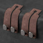 Amelity Universal Car Headrest Hooks, Women’s Car Interior Accessories for Purses Handbags Grocery & Backpacks, Brown 2 Pack - color: Brown