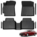 Floor Mats for 2021-2026 Hyundai Elantra (Not for Hybrid) & Elantra N, TPE All Weather Durable Floor Liners Door Sill Guards for Hyundai Elantra Gas Accessories