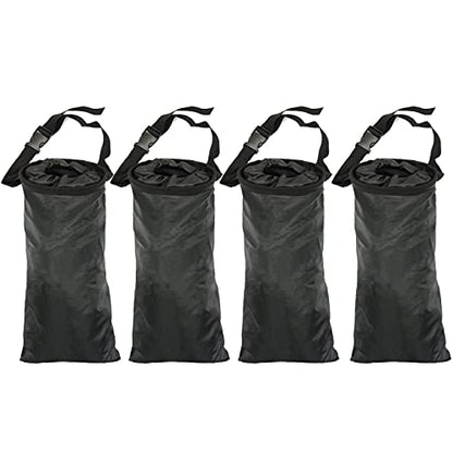 TIHOOD 4PCS Detachable Trash Bag Hanging Back Seat Car Garbage Bag for Outdoor Traveling Home Use Car Storage
