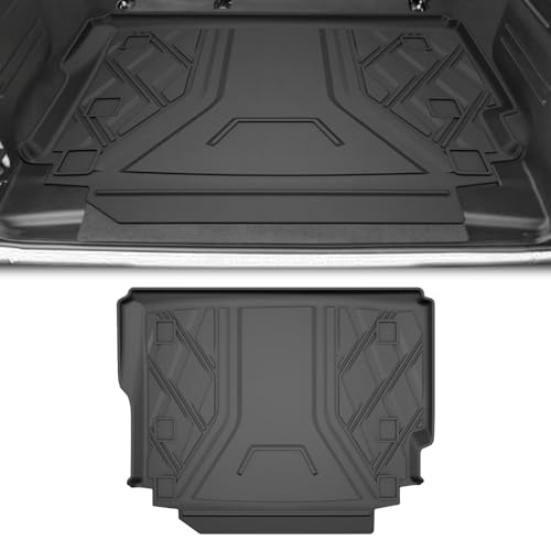 Upgraded Wrangler JL Trunk Mat | AOMSAZTO Cargo Liner for 2018-2026 Jeep Wrangler JL 4X4 Without OEM Subwoofer, All Weather Upgrade Cargo Mat Rubber for Wrangler JL-(Not for JK or 4XE) - style: 6) for Jeep Wrangler JL Without Subwoofer 2018-2026 Cargo Lin