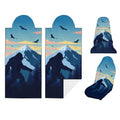 2 Pack Car Seat Towel Covers, Sweat Protector for Front Seats, Premium Thickened Microfiber with Elastic Strap, Breathable & Quick Dry, Machine Washable Cover for Gym Running Universal Fit, Sasquatch