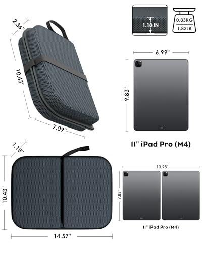 WISIMMALL Gel Seat Cushion, Portable Travel Cushion for Long Sitting, Thick & Foldable, 14.5" x 10.5" Large Size Chair Seat Cushion for Office Chair Car Wheelchair, Relief Sciatica Coccyx Pain