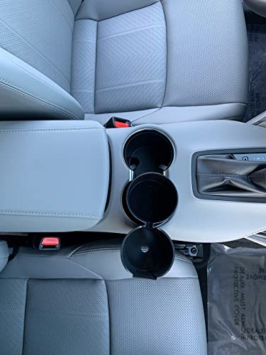 Two-Cup Console Organizer (Black) - color: Black
