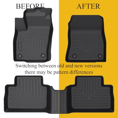 Wailtnb- Floor Mats & Cargo Mats Set Fit Honda Pilot 2015-2009 All Weather Floor Liners for 2015 2014 2013 2012 2021 2010 2009 Pilot Trunk Liner for Honda Pilot Full Sets Accessories - style: 44|For Honda Pilot | 2009-2015 | Backrest Set