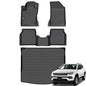Jenofa-Car Floor Mats for Jeep Compass 2017-2026 All Weather Floor Mats Set Custom for Jeep Compass Full Set Waterproof Durable Floor Liners Car Mat for Compass Accessories 2025 - style: 3|For compass|2017-2026|Set
