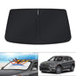 KUST Windshield Sun Shade for 2016 2017 2018 2019 2020 2021 2022 BMW X1 F48 Accessories Custom Fit Sunshade Foldable Window Sun Visor Protector Blocks UV Rays Keep Your Car Cooler - size: For | BMW X1 2016-2022