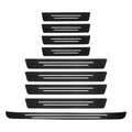 Car Door Sill Protector, Anti-Scratch Carbon Fiber Trunk Door Sill Protection Door Entry Edge Guard, Car Door Threshold Protection Sticker, Universal Vehicle Trim Cover for Car Truck SUV (9Pcs)