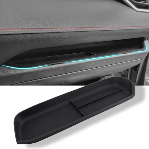 CARFIB Passenger Storage Organizer Mat Fit for Toyota RAV4 2025 2024 2023 2022 2021 2020 2019 Glove Box Organizer Tray Interior Insert Accessories - style: Passenger Side