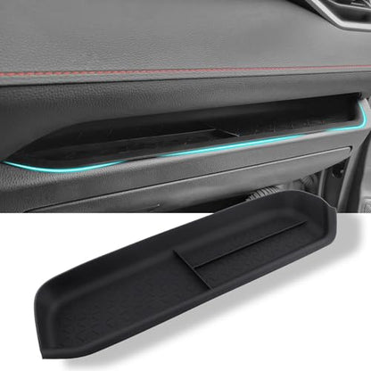 CARFIB Passenger Storage Organizer Mat Fit for Toyota RAV4 2025 2024 2023 2022 2021 2020 2019 Glove Box Organizer Tray Interior Insert Accessories - style: Passenger Side