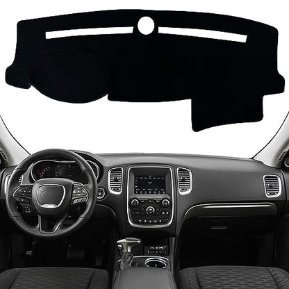 Dash Mat Cover Interior Dashboard Protector pad Compatible with Dodge Durango SXT Limited GT R/T Citadel SUV 2011-2020 Dashboard Cover Pad Carpet Protector