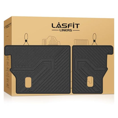 LASFIT Rear Seat Back Protector for Honda CRV 2012-2016, All Weather TPE Pet Friendly Custom Fit CR-V Second Row Back Seat Cover Backseat Mat Liner Accessories, Black - style: 2）For Honda CR-V | 2012-2016 | Seat Back Protector