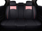 Aierxuan Leather Universal Car Seat Covers Split Bench 40/60 for Honda Acura Chevy Nissan Lexus Toyota Kia Ford Buick Volvo Audi Benz Hyundai Infiniti (Rear Seat/Black-Pink) - color: Rear Seat/Black-Pink