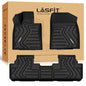 LASFIT Floor Mats for Lexus RX 2022 2021 2020 2019 2018 2017 2016 RX350 RX450h(Not for RX L), All Weather Floor Liners Custom Fit TPE Car Mats,Front & Rear Mats, Black - size: 2016-2022|For Lexus RX|Floor Mats