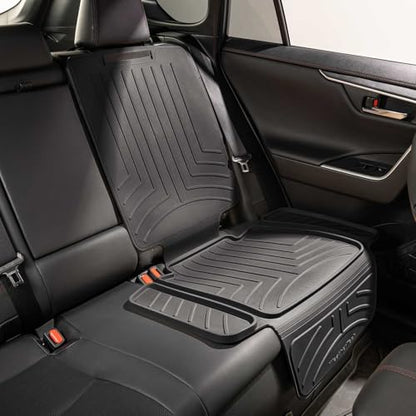WeatherTech Child Car Seat Protector with Back Black - color: Black, size: Seat with Back