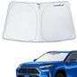 Goodyear Foldable Windshield Sunshade for Toyota RAV4 2019-2025, SUV car Accessories, Sunshade Cover, Sun Shade Car Windshield, Window Sun Blocker - GY008250 - color: For Toyota RAV4 19-25