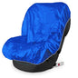 EcoNour Car Seat Protector, Waterproof Car Seat Cover with Thick Padding, Non-Slip Back Seat Protector for Baby, Infant & Toddler, Seat Cover Mat to Protect Seats from Spills, Dirt & Scratches - color: Blue