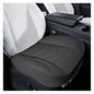 Luxury Faux Leather Car Seat Cover - Anti-Slip Waterproof Drive Seat Cushion Car Front Bottom Seat Cover with Storage Pocket - Universal Full Wrap Seats Protector for Cars SUV Trucks (Black) - color: Black