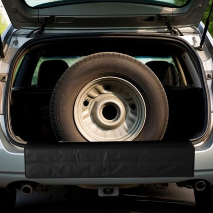 Large Rear Bumper Protector for Cars 41 x 25 Inch Bumper Guard Foldable Protective Mat Dog Blanket Cargo Liner Preventing Scratches While Unloading and Loading for SUV Van Truck Vehicle - size: 41 x 25 Inches