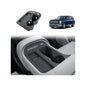 BIBIBO for 2026 Hyundai Palisade Center Console Organizer 2026 Hyundai Palisade Console Silicone Cup Holder Insert 2026 Palisade Console Insert Tray (Black) - color: Black-Cup Holder Organizer