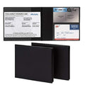 Samsill 2 Pack Car Registration and Insurance Holder, 5.25" x 4.75" Black Glove Box Organizer, Perfect for Multiple Vehicles - size: 5.25" x 4.75", style: 2 PACK