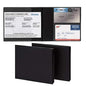 Samsill 2 Pack Car Registration and Insurance Holder, 5.25" x 4.75" Black Glove Box Organizer, Perfect for Multiple Vehicles - size: 5.25" x 4.75", style: 2 PACK