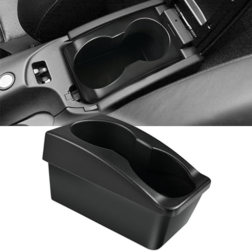 Center Console Dual Cup Holder for Porsche Boxster 986 1997-04 for Porsche Carrera 911 996 1999-2004 Accessories,Armrest Storage Box Insert Organizer Drink Holder for Standard Sized Cup