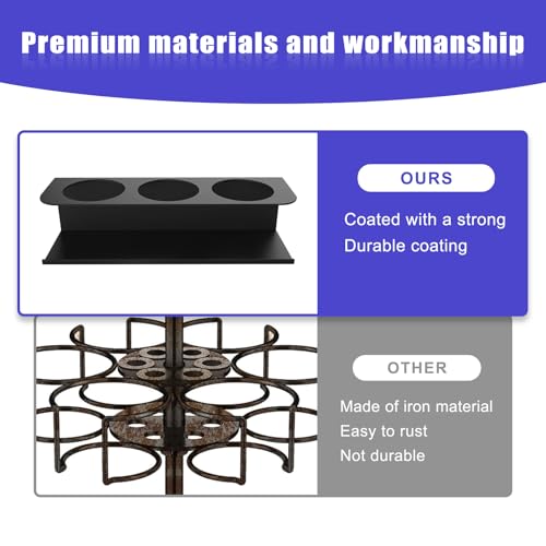 Magnetic Stanley Cup Holder for Fridge, Tumbler Organizer Strong Fridge & Metal Surface Water Bottle Organizer for Kitchen, Stanley Cup Accessories, 2 Pack