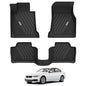 3W Floor Mats Fit for 2012-2018 BMW F30 3 Series 320i 328d 328i 330e 330i 335i 340i RWD & Sedan, TPE All Weather Custom Fit Floor Liner for 3 Series Full Set Car Mats (NOT for 335is & GT & X-Drive) - style: 5) 3 Series 2013-2018 | Floor Mats
