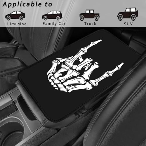 Southwestern Ethnic Vehicle Center Console Armrest Cover Pad,Western American Car Accessories Middle Console Cushion Pad,Auto Arm Rest Mat Aztec Gifts for Women Men Dad for Most Vehicle SUV Truck - color: Southwestern Ethnic