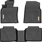 YITAMOTOR Floor Mats for Toyota Camry 2024-2018 FWD Only (Not Fit Hybrid or AWD), Custom Fit for Camry L/LE/SE/TRD/XLE/XSE All Weather Protection Front & Rear 2 Row Car Mats, Black - style: 18-24 Toyota Camry 1st&2nd