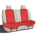 FH Group Car Seat Cover Cushion - Cars Trucks SUV, Neosupreme Car Seat Cushions, Waterproof Car Seat Cover Cushion, Universal Fit Car Seat protector Rear Set Red - color: Red, style: Rear Bench