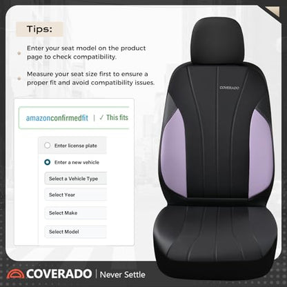 Coverado NEW-D-5089-PU-un-purple-black-A - color: purple&black, size: FullSet
