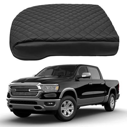 Center Console Armrest Cover for Dodge RAM 1500 2500 3500 2019 2020 2021 2022 2023 2024 2025 Accessories Fully Covered Anti-Scratch Protector Interior Accessories(Only for Bucket Seat Console) - size: Compatible with RAM 2019-2025