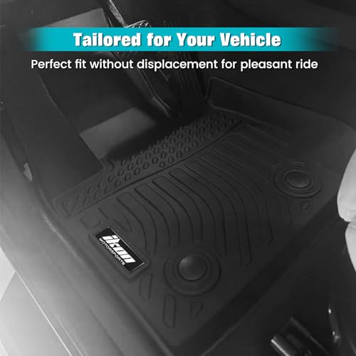 FREEMOTOR802 Compatible with 2011-2017 BMW X3 F25 2015-2018 X4 F26 Floor Mats, Black 3D Molded Carpets Liner 1st 2nd Row Front Rear Protection 3PC TPE Thermo Plastic Elastomer All Weather Protector - size: For BMW X3 F25 2011-2017 & BMW X4 F26 2015-2018