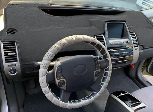 Dash Cover Mat Custom Fit for Toyota Prius with Sensor Cutout,Dashboard Pad Cap Carpet Protector (Darkgray) K218 - color: Dark Gray
