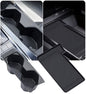 Cup Holder Insert & Wireless Charging Protective Mat for Toyota Camry 2026 2025, Center Console Interior Accessories Cup Holder & Wireless Charger Cover Pad for 2025-2026 Camry, Black - style: Fits for 2025-2026 Camry