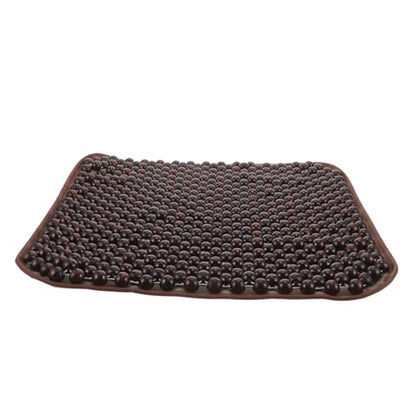 ULTECHNOVO Breathable Nonslip Car Seat Cushion Optimal Airflow Summer Ventilated Automotive Bead Pad for Comfortable Driving Compatible Vehicles