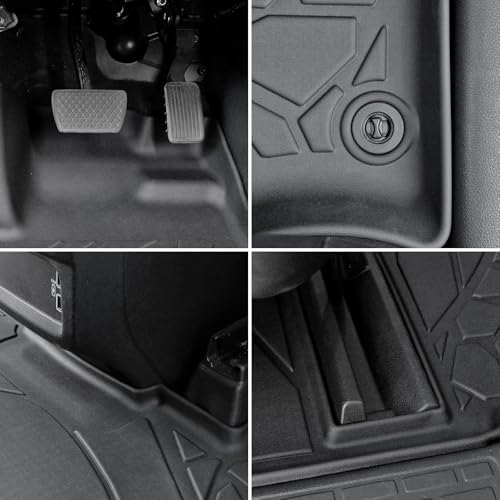 Floor Mats for 2017-2025 2026 Honda Ridgeline, TPE All Weather Durable Floor Liners for Honda Ridgeline Accessories - size: 2017-2026 | For Honda Ridgeline